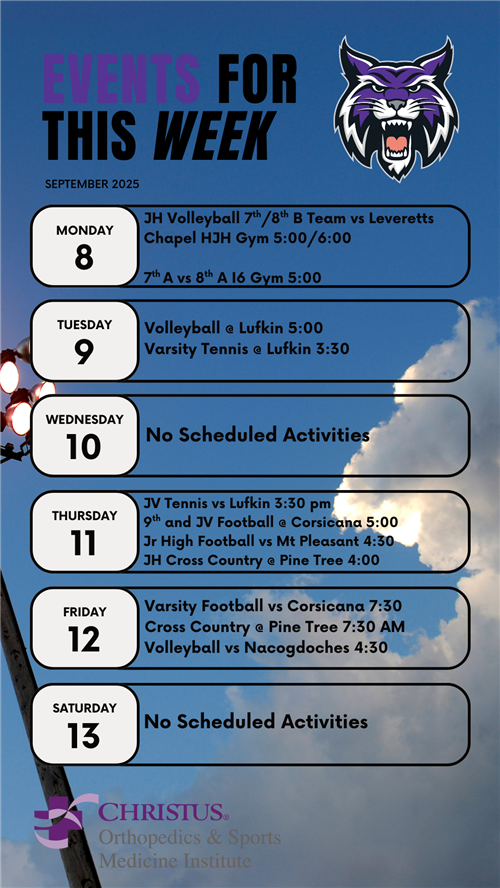 Athletics This Week